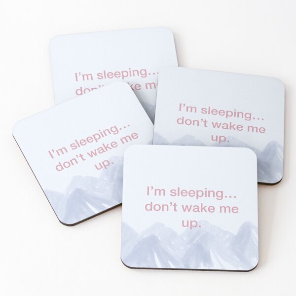 Item preview, I’m sleeping, don’t wake me up. designed and sold by Print-Designs.