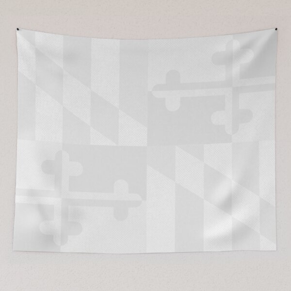 Item preview, White Transparent Background Maryland Flag, Horizontal designed and sold by merlinmerchshop.