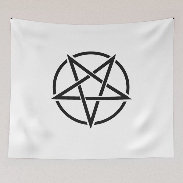 Item preview, Pentagram (white bg) designed and sold by byebyesally.