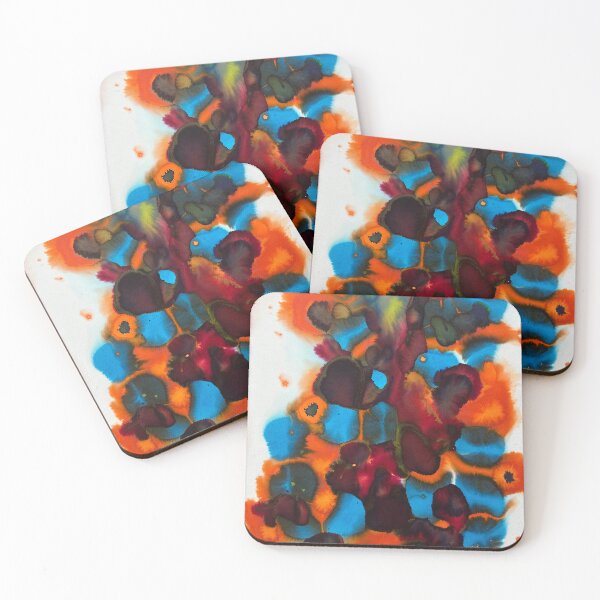 Item preview, Cell Memory — Abstract Watercolour Print designed and sold by RishabhKapoor.