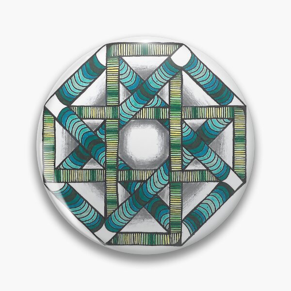 Item preview, Howard - Hand Drawn Geometric Pattern designed and sold by AJPrettyObscene.