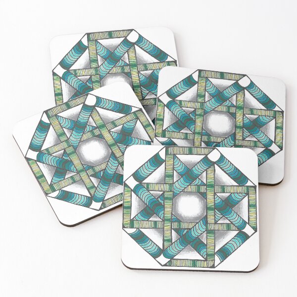 Item preview, Howard - Hand Drawn Geometric Pattern designed and sold by AJPrettyObscene.