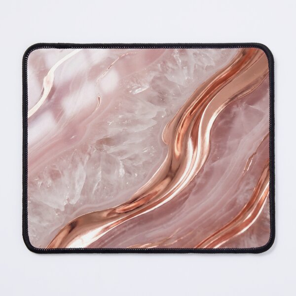 Item preview, Rose Quartz Flow & Rose Gold Veins designed and sold by NBNAesthetics.