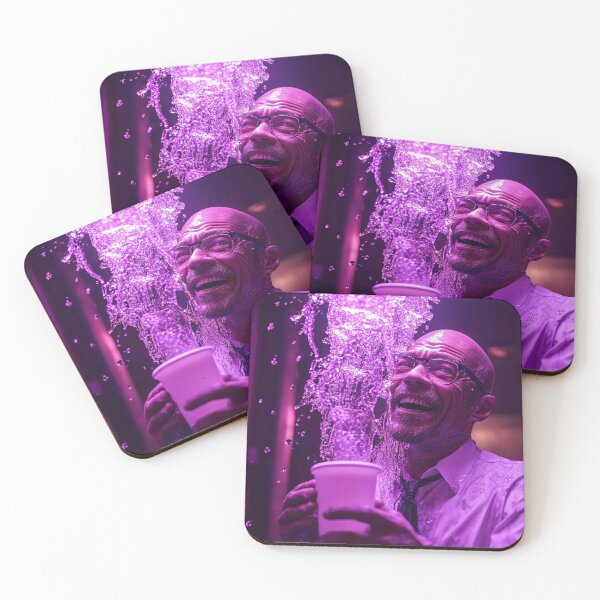 Item preview, Gustavo Fring Purple Lean Cinematic Art designed and sold by WockWave.