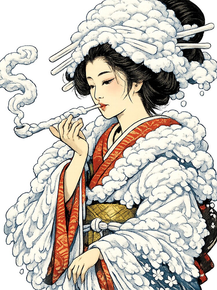 Thumbnail 4 of 4, iPhone Case, Edo Geisha designed and sold by HD3284.