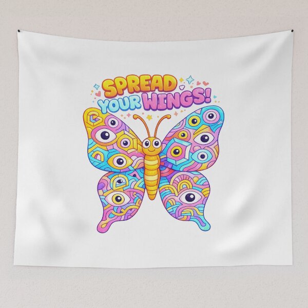 Item preview, Spread Your Wings Butterfly Essential T-Shirt designed and sold by SoftSproutstu.