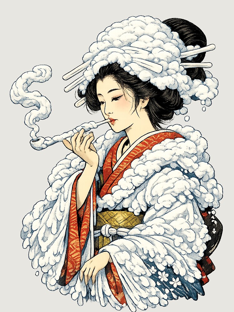 Thumbnail 6 von 6, Premium Oversized Pullover, Edo Geisha designt und verkauft von HD3284.