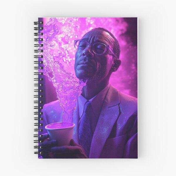 Item preview, Gustavo Fring Purple Lean Cinematic Art designed and sold by WockWave.