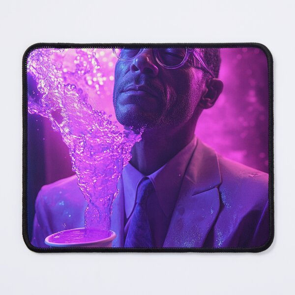 Item preview, Gustavo Fring Purple Lean Cinematic Art designed and sold by WockWave.