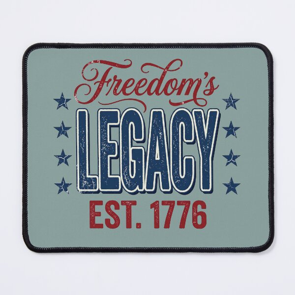 Item preview, Freedom’s Legacy 1776 Vintage Distressed Patriotic USA 250 Years Anniversary Graphic designed and sold by Cozy-Old-Pub.