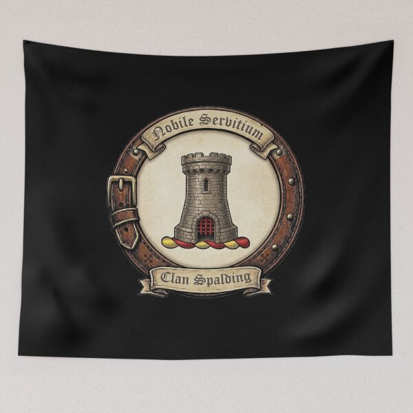 Item preview, Clan Spalding Crest designed and sold by BagTown Clans.