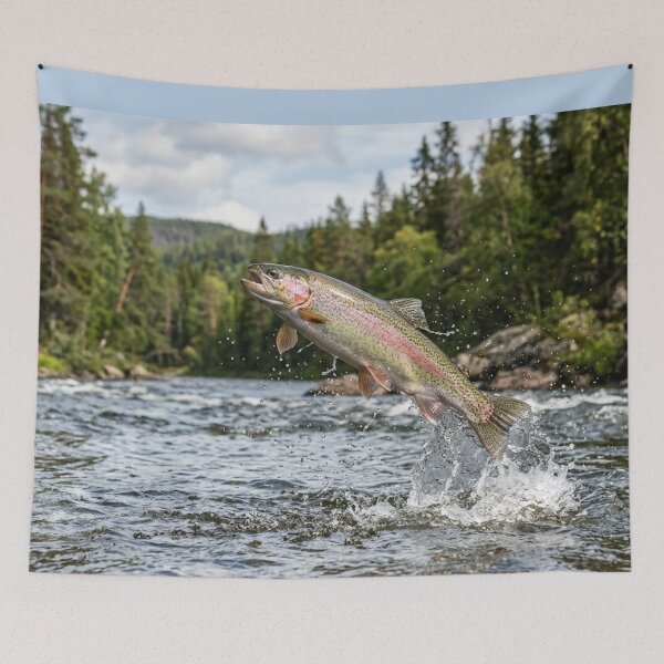 Item preview, Fish jumping out of the water designed and sold by Malisa345.