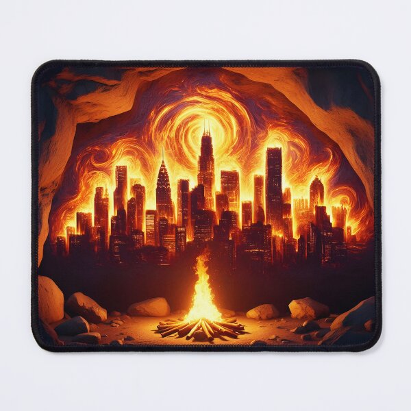 Item preview, It all Started with Fire, Ai Generated Art designed and sold by ACC .