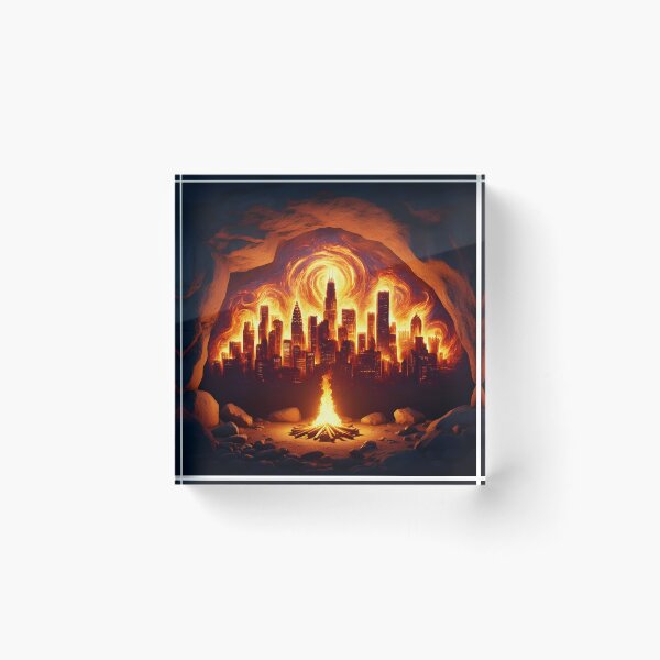 Item preview, It all Started with Fire, Ai Generated Art designed and sold by ACC .