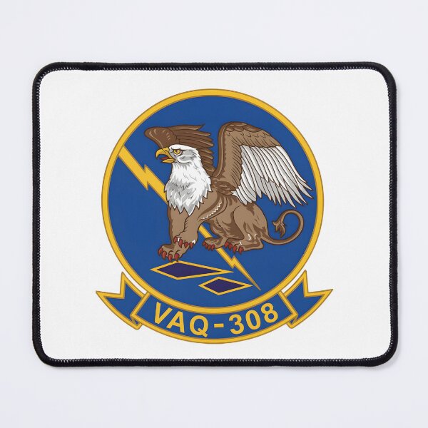 Item preview, Official Insignia of Tactical Electronic Warfare Squadron 308 (VAQ-308) "Griffins" designed and sold by CharlieDesings.