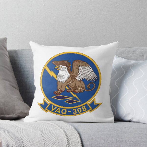 Item preview, Official Insignia of Tactical Electronic Warfare Squadron 308 (VAQ-308) "Griffins" designed and sold by CharlieDesings.