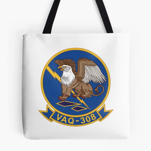 Item preview, Official Insignia of Tactical Electronic Warfare Squadron 308 (VAQ-308) "Griffins" designed and sold by CharlieDesings.