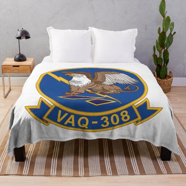 Item preview, Official Insignia of Tactical Electronic Warfare Squadron 308 (VAQ-308) "Griffins" designed and sold by CharlieDesings.