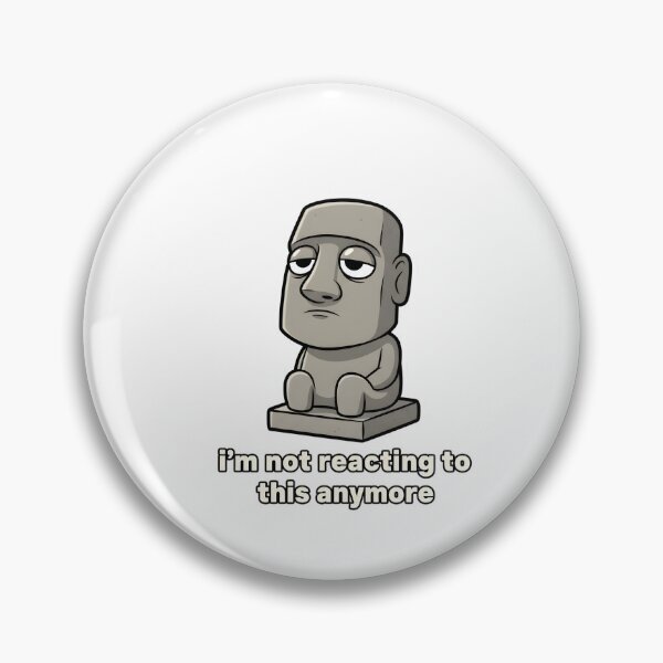 Item preview, I’m Not Reacting To This Anymore Mood Design designed and sold by TiredSociety.