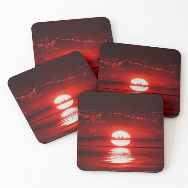 Item preview, Crimson sunset reflection designed and sold by Cheryl Dunning.