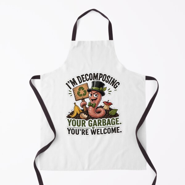 Item preview, Composting Worm Funny Gardener Gift Sticker designed and sold by Gentlestate.