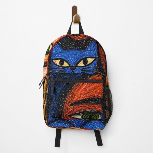 Item preview, Blue Cat & Golden Muse designed and sold by ZunZunArt.