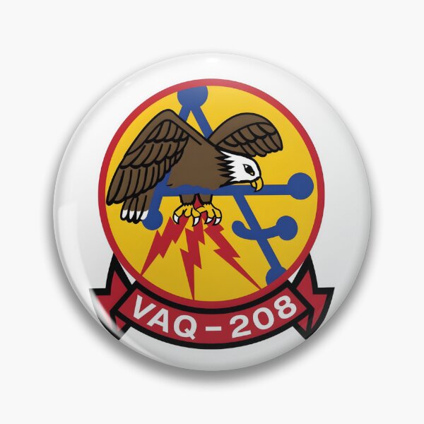 Item preview, Official Insignia of Tactical Electronic Warfare Squadron 208 (VAQ-208) "Star Warriors" designed and sold by CharlieDesings.