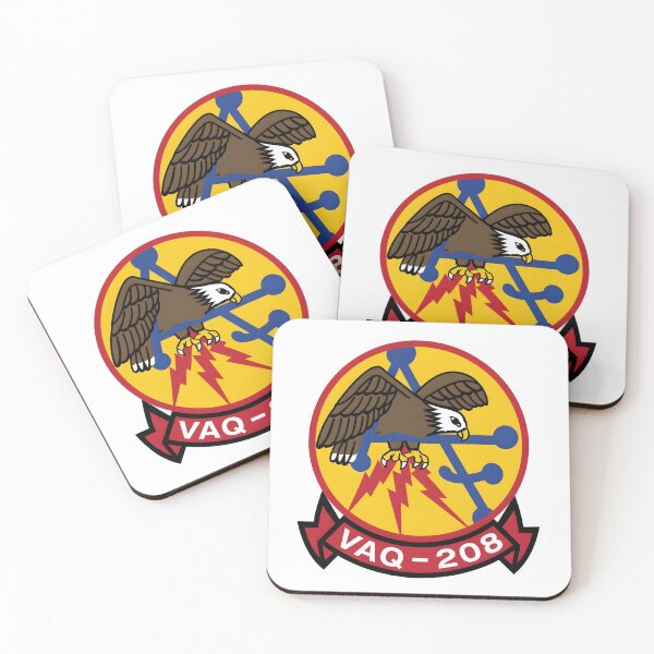 Item preview, Official Insignia of Tactical Electronic Warfare Squadron 208 (VAQ-208) "Star Warriors" designed and sold by CharlieDesings.
