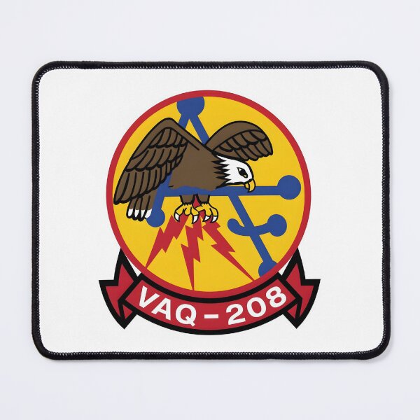 Item preview, Official Insignia of Tactical Electronic Warfare Squadron 208 (VAQ-208) "Star Warriors" designed and sold by CharlieDesings.