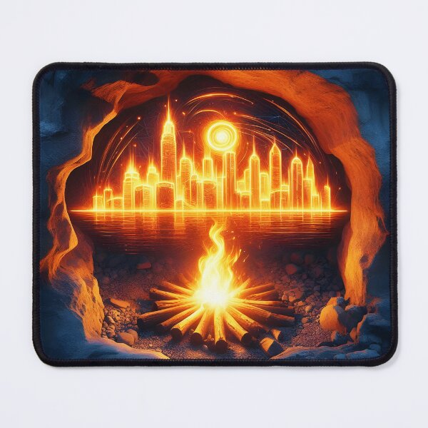 Item preview, It all Started with Fire, Ai Generated Art designed and sold by ACC .