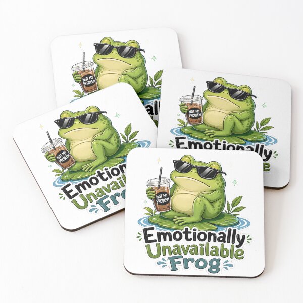 Item preview, Emotionally Unavailable Frog designed and sold by EDAE.