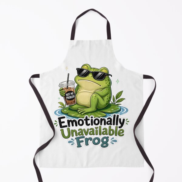 Item preview, Emotionally Unavailable Frog designed and sold by EDAE.