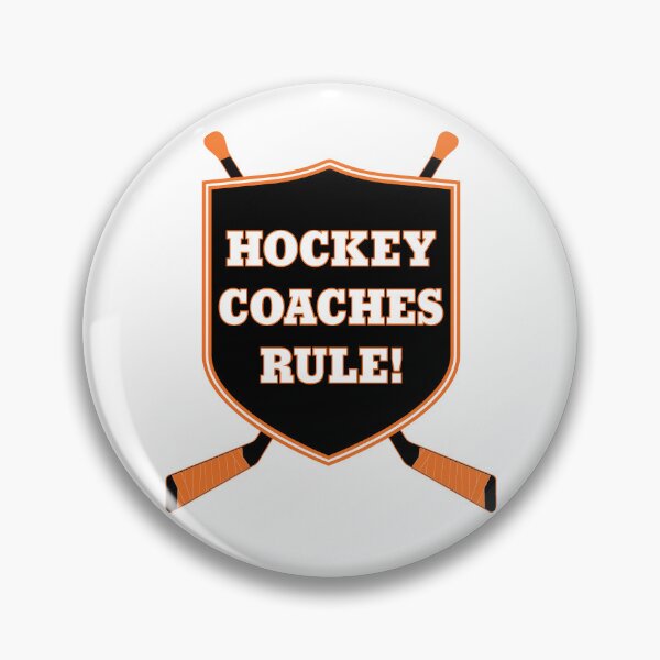 Item preview, Hockey Coaches Rule! - Anaheim Duck colors. designed and sold by Hattrixz.