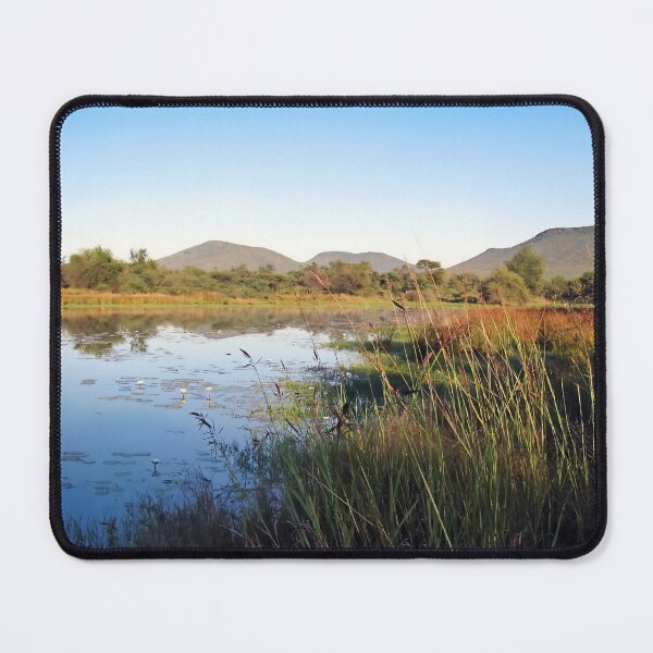Item preview, A waterhole in Mokolodi Nature Reserve near Gaborone designed and sold by JaneFlowersAfrica.