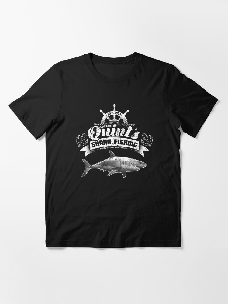 Quint's Shark Fishing Essential T-Shirt for Sale by trev4000