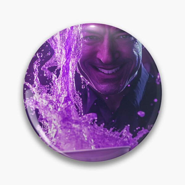 Item preview, Gustavo Fring Cinematic Purple Splash designed and sold by WockWave.
