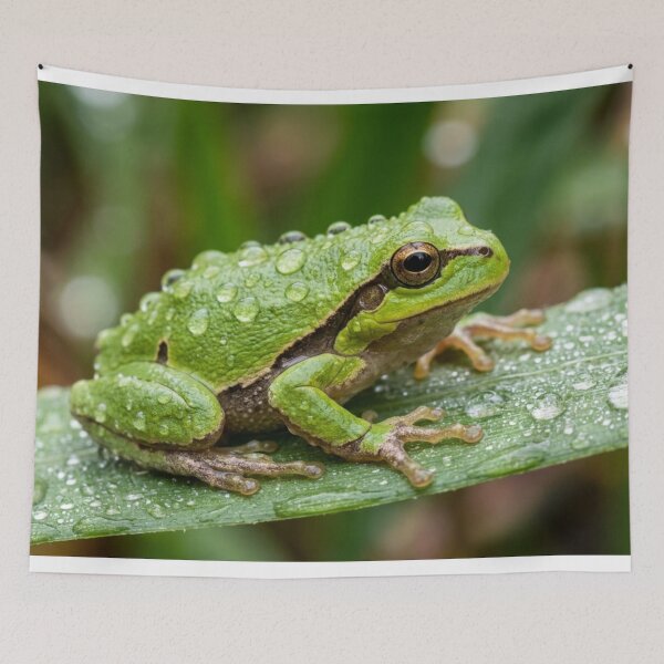 Item preview, Frog with water drops designed and sold by Malisa345.