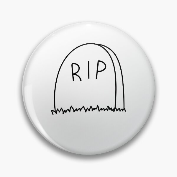 Item preview, RIP (white bg) designed and sold by byebyesally.