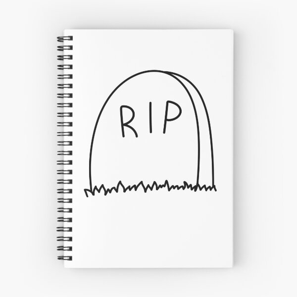 Item preview, RIP (white bg) designed and sold by byebyesally.