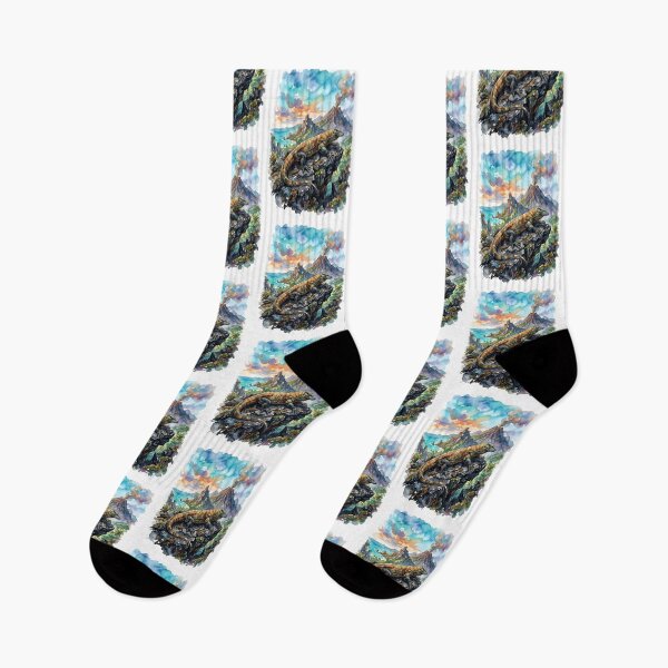 Item preview, Komodo Dragon Varanus Komodoensis Volcanic Island designed and sold by RubisLeaf.