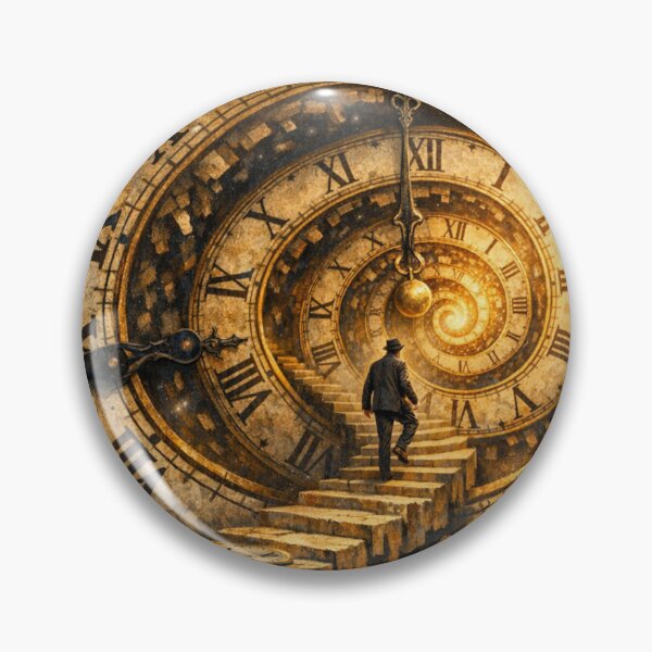 Item preview, Time travel in the golden clockwork designed and sold by Sigtrix.
