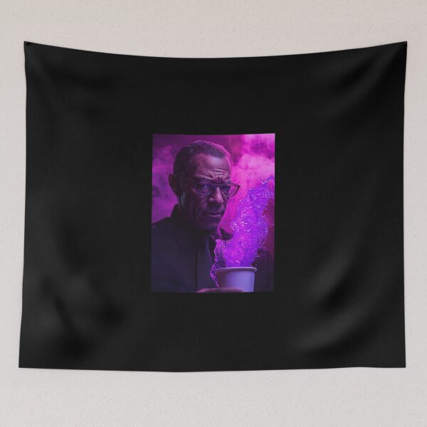 Item preview, Gustavo Fring Purple Lean Cinematic Art designed and sold by WockWave.