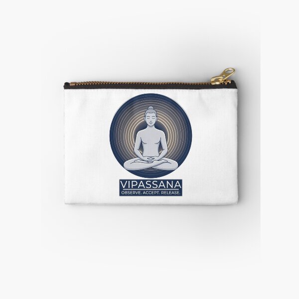 Item preview,  Vipassana – Observe Accept Release | Buddhist Mindfulness Awareness Graphic designed and sold by ArtsyExplorer.