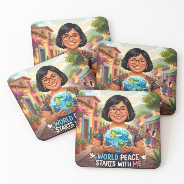 Item preview, AI Art - World Peace Starts with Me designed and sold by Whimsyful Designs.