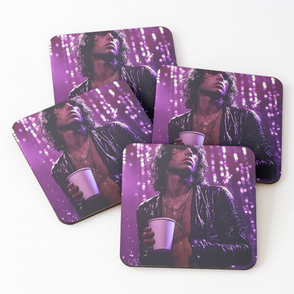 Item preview, Jim Morrison Cinematic Purple Splash designed and sold by WockWave.