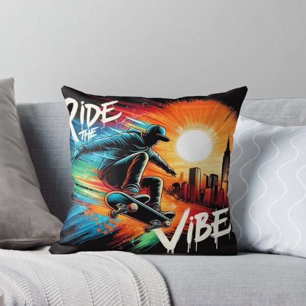 Item preview, Skater Vibe Sunset Skateboard Art designed and sold by InkNovaLab.
