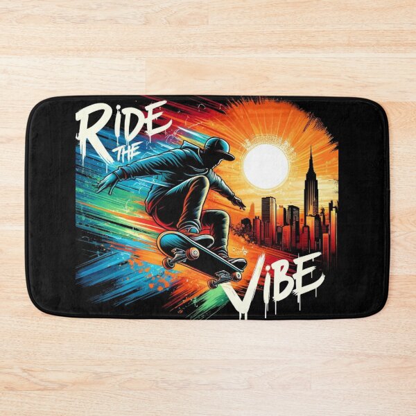 Item preview, Skater Vibe Sunset Skateboard Art designed and sold by InkNovaLab.
