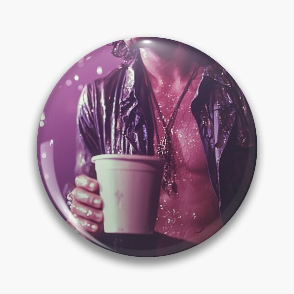 Item preview, Jim Morrison Purple Drink Cinematic Art designed and sold by WockWave.
