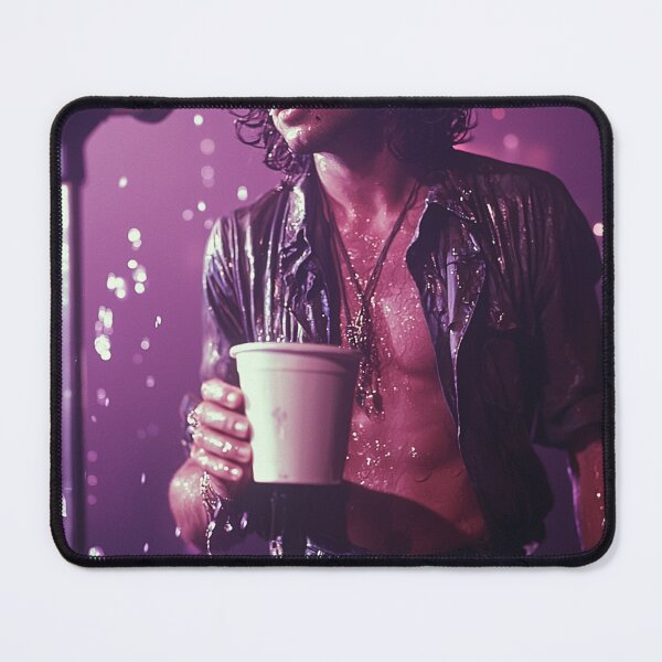 Item preview, Jim Morrison Purple Drink Cinematic Art designed and sold by WockWave.