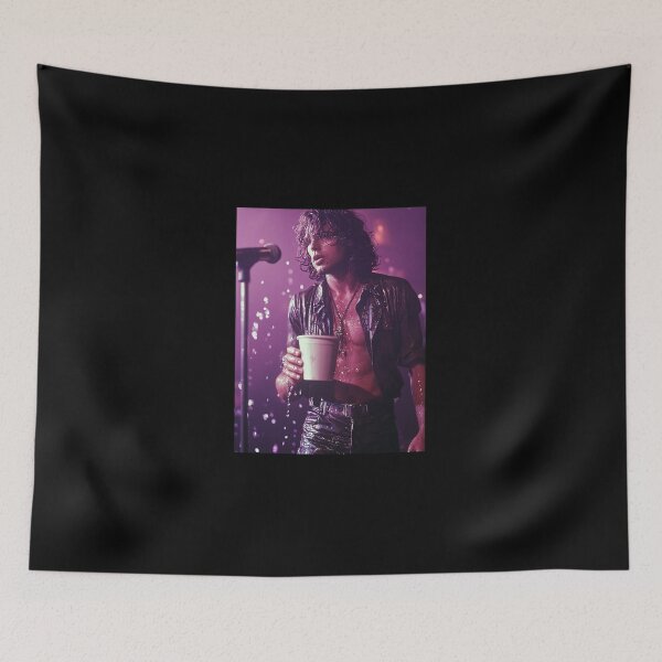 Item preview, Jim Morrison Purple Drink Cinematic Art designed and sold by WockWave.